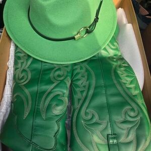 Steve Madden Green CowboyBoots